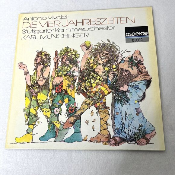Antonio Vivaldi Vinyl Record German Version - Picture 1 of 5
